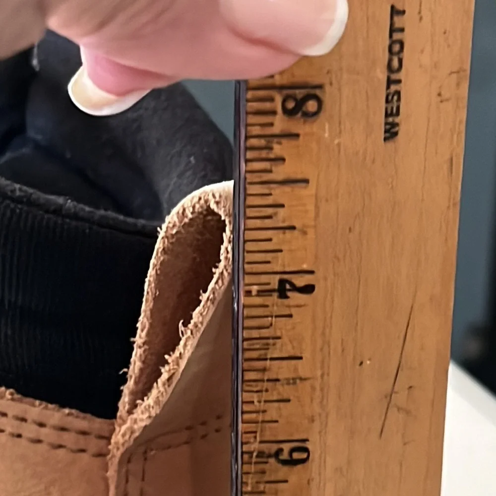 Lands’ End thinsulate suede leather duck shoes 10EEE